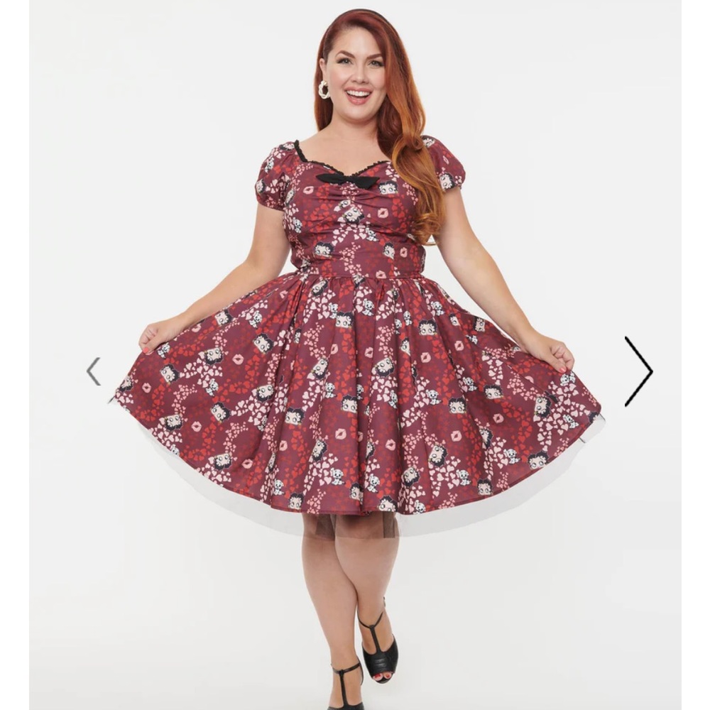 Betty Boop Swing Dress NWT